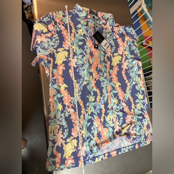 Bad Birdie Floral Polo - Picture 6 of 8